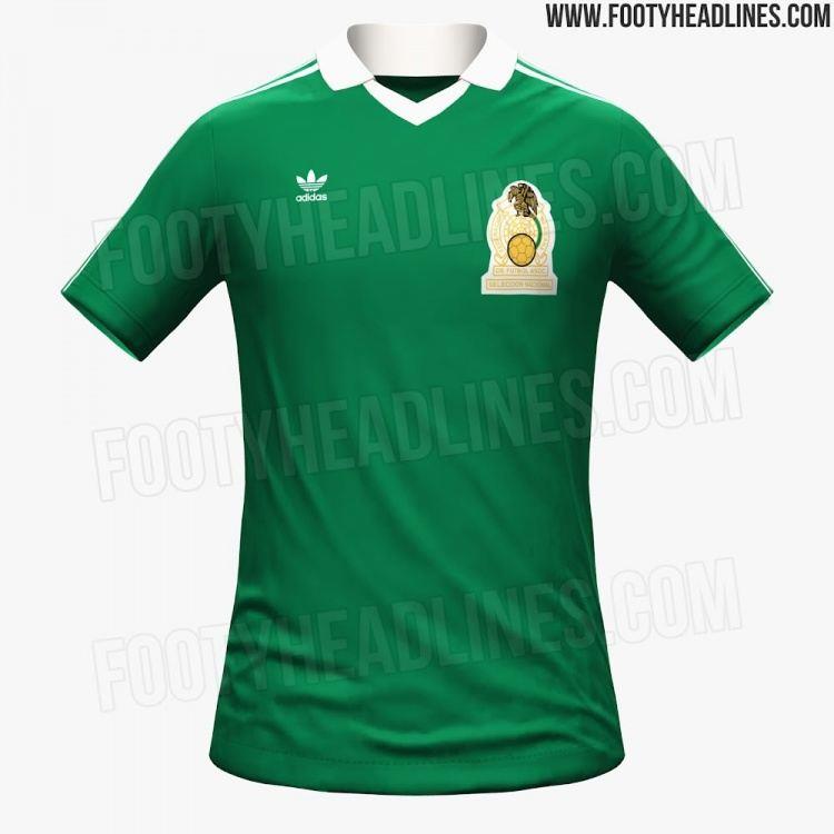 墨西哥1986年主场球衣