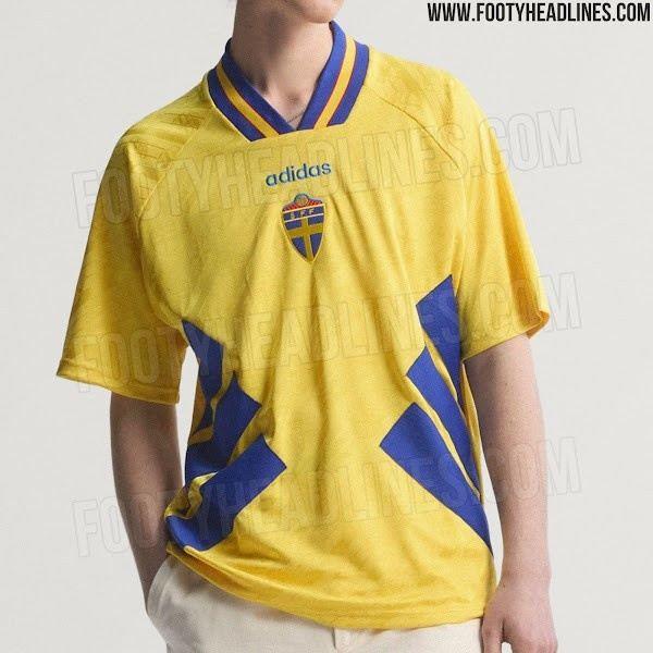 瑞典1994年家庭球衣