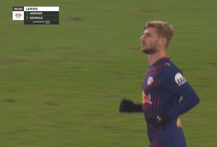 29岁近乎无球可踢！维尔纳第90分钟替补登场，本赛季仅出场2次