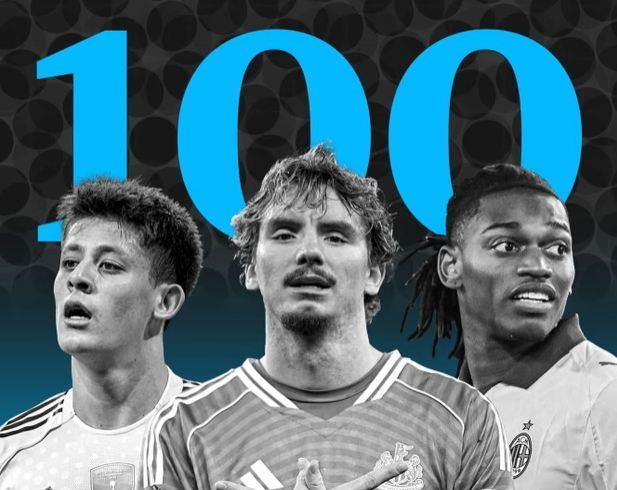 卫报2025百大球星71-100：居莱尔71、莱奥91、安东尼97，格子100