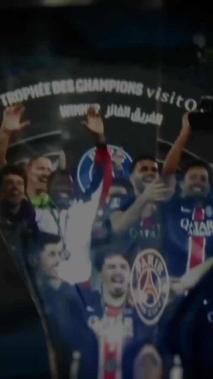 斩获6冠巴黎官方晒6座奖杯视频：多么美妙的一年！