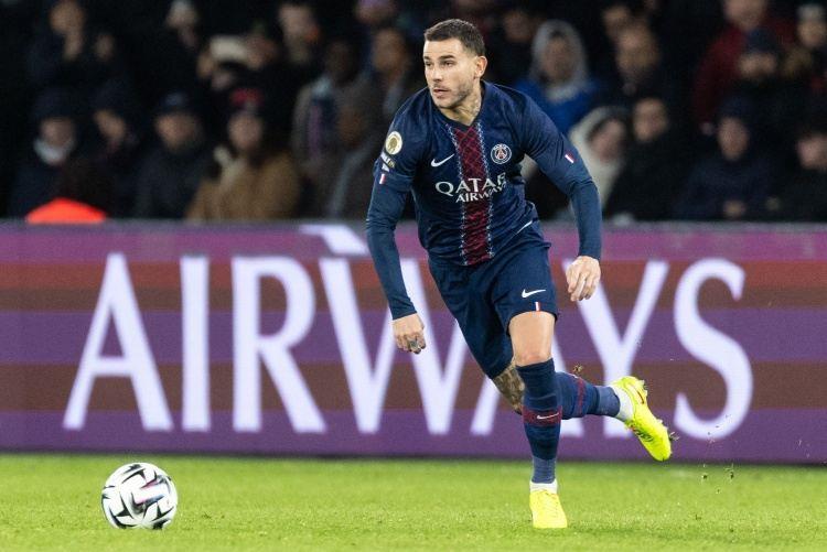 欧冠肘击被罚下！法媒：经过巴黎申诉，卢卡斯禁赛从3场减至2场