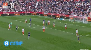 太漂亮了老队长！科克不停球重炮世界波破门，马竞1-0领先赫罗纳