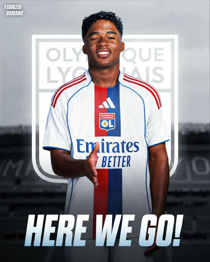 HWG！罗马诺：里昂将租借签下恩德里克，无买断条款 承担一半薪资