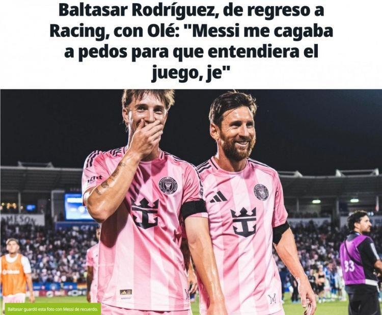 迈阿密队友：梅西私下很调皮，和德保罗一起更是闹翻了天