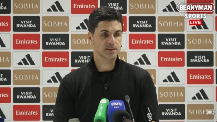 阿尔特塔：我们的伤病比预期要多 转会窗必须积极寻找目标