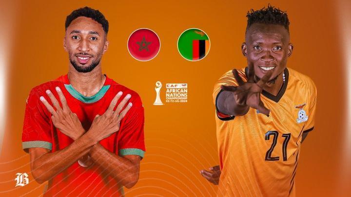 摩洛哥vs赞比亚首发：迪亚斯、马兹拉维先发，阿什拉夫替补