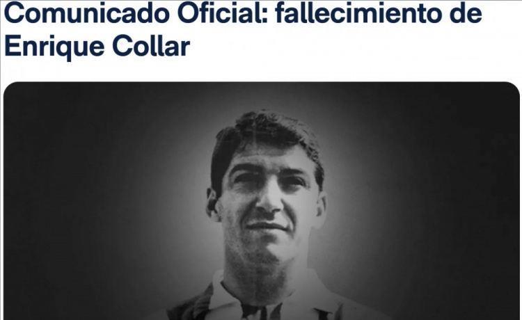 皇马官方缅怀马竞传奇科拉尔离世：他是西班牙足坛最伟大传奇之一