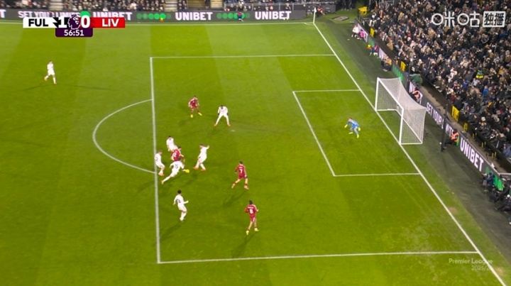 这球越位吗维尔茨进球瞬间脚尖疑似越位，但VAR判定进球有效