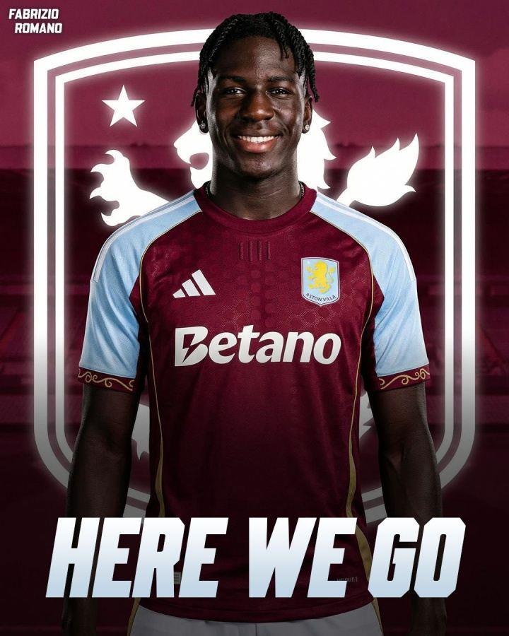 Here we go！罗马诺：维拉1200万签16岁前锋马德约，球员身高1米9