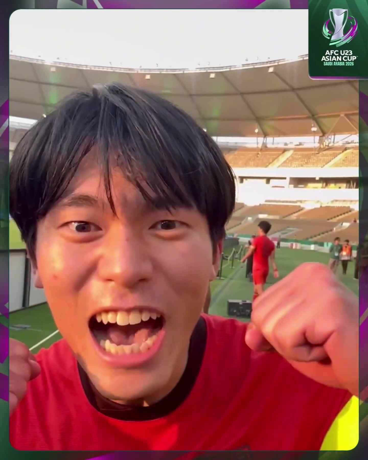 嗨爆了！李昊对着镜头喊“中国队nb”胡荷韬、王玉栋对着镜头呐喊