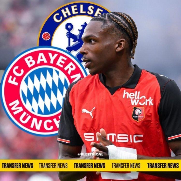 德天空：切尔西实质性推进冬窗引进雷恩中卫雅奎特，拜仁在关注