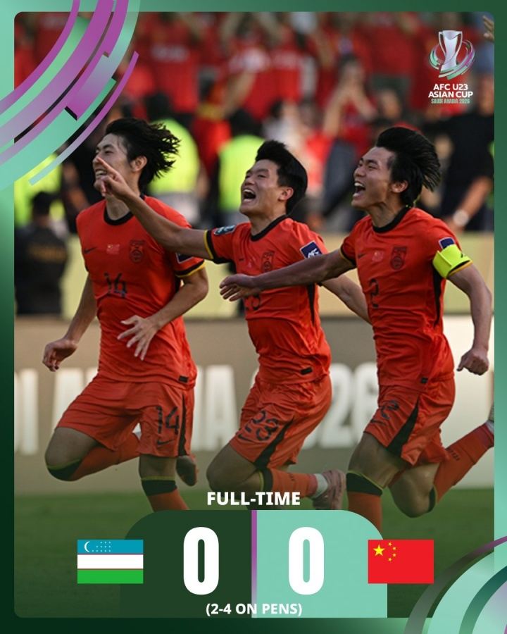 外媒记者赞扬U23国足：中国队达成里程碑式成就 李昊未来可期