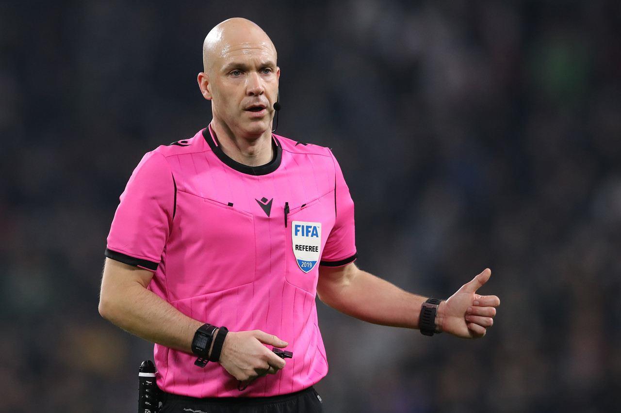 巴黎客战葡体裁判组公布：英格兰裁判安东尼·泰勒执法