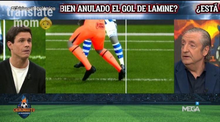 六台记者谈亚马尔越位：从来不认为这是越位，前锋没有因此占优势