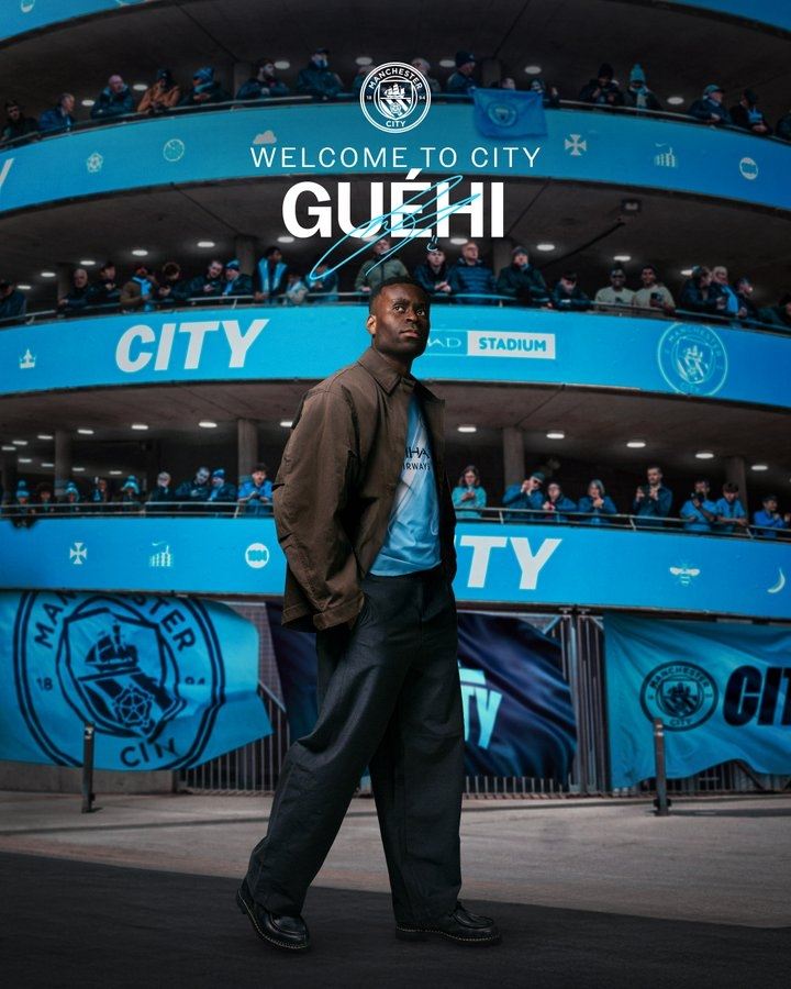 四亿妄为！曼城官宣签下格伊，现曼城防线共11人 总身价4.098亿欧