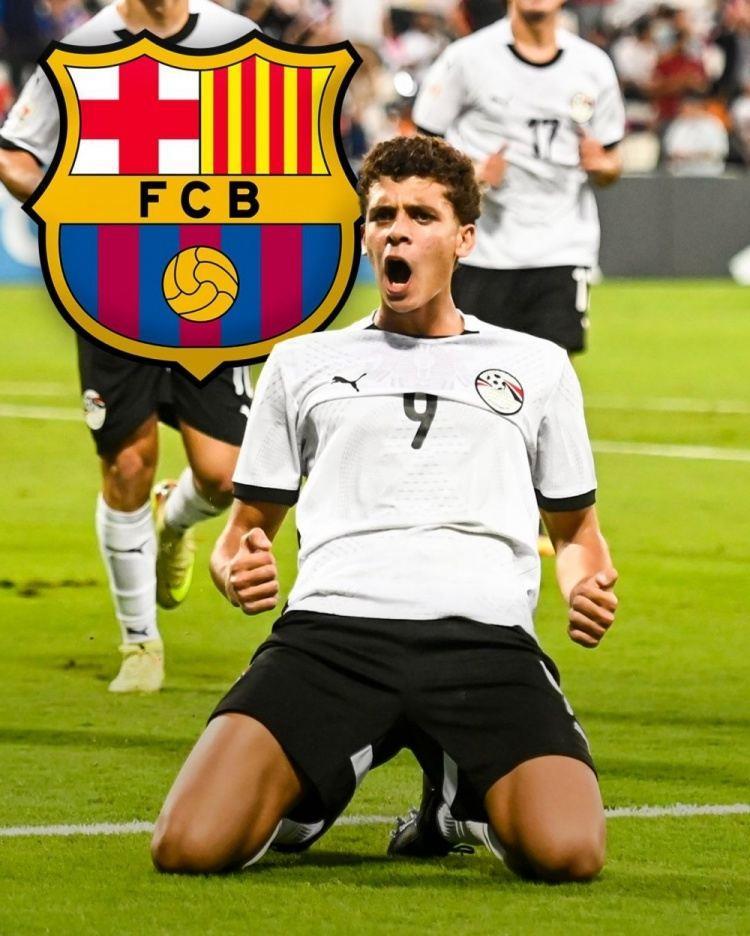 世体：巴萨接近签下开罗国民小将哈姆扎，球员加盟后将在B队踢球