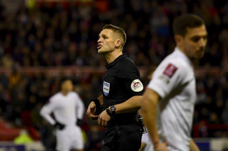 英超第23轮裁判安排：克雷格·鲍森将执法阿森纳VS曼联焦点战