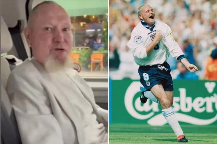 太阳报：加斯科因遭遇严重摔伤六处肋骨骨折，剧痛中见到亡父幻象