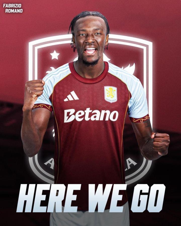 HWG！罗马诺：维拉签下前锋亚伯拉罕，转会费2100万欧 附加条款