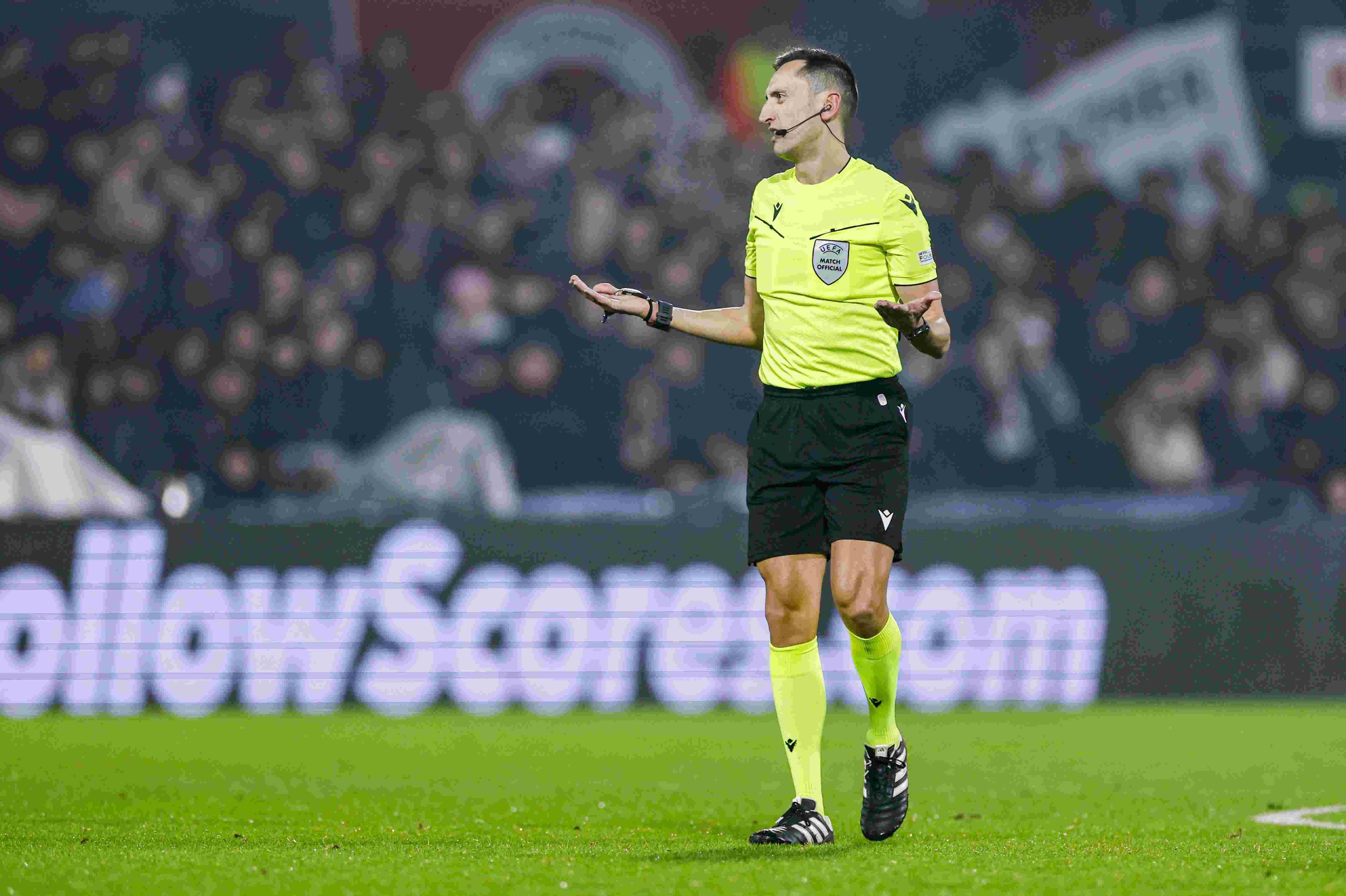 欧冠摩纳哥vs尤文裁判：西班牙裁判何塞·桑切斯执法