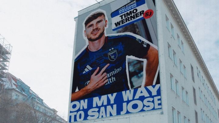 转战美职联！官方：29岁维尔纳转会加盟圣何塞地震 现身价300万欧
