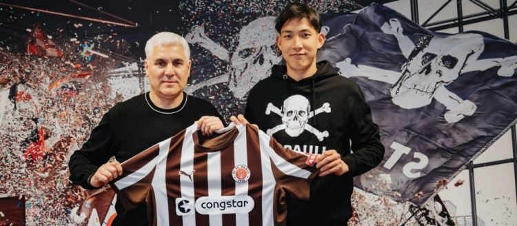 官方：圣保利免签26岁日本前锋原大智