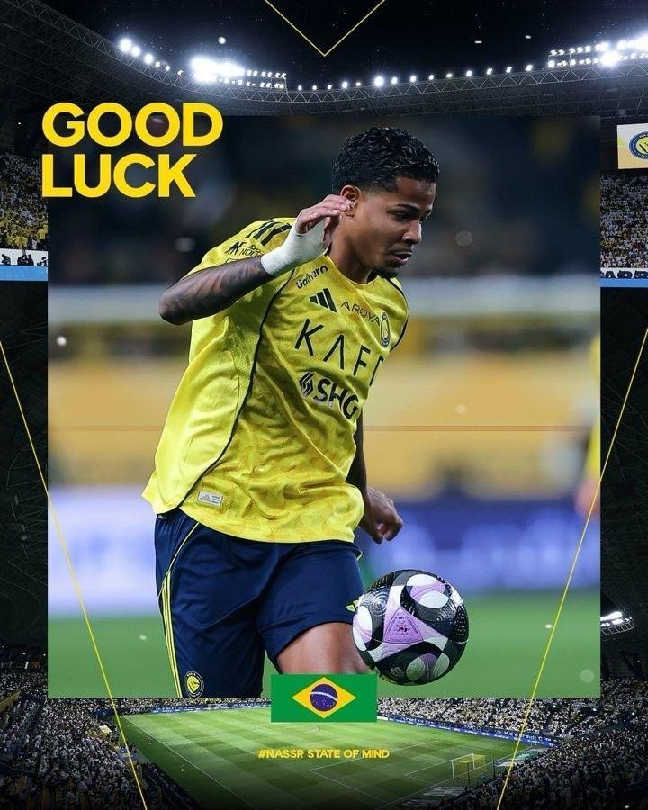 皇社新援韦斯利：我们正努力闯进欧战，希望能赢得一个冠军