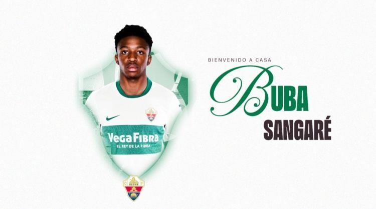 官方：埃尔切租借罗马18岁右后卫布巴·桑加雷，含买断条款