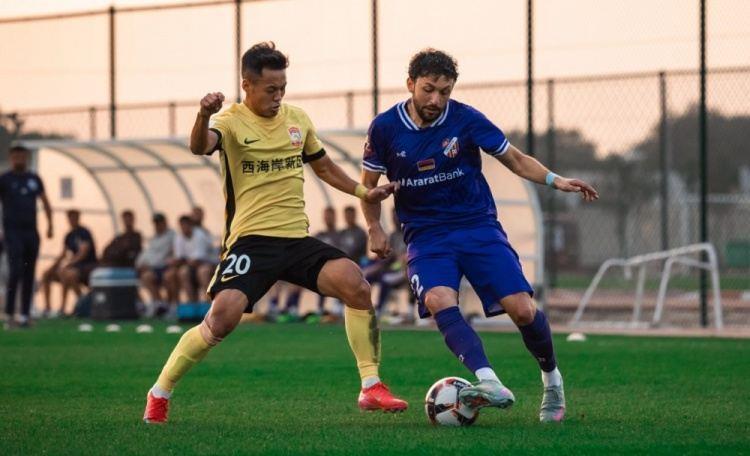 热身赛：青岛西海岸1-1战平亚美尼亚超级联赛球队乌拉尔图
