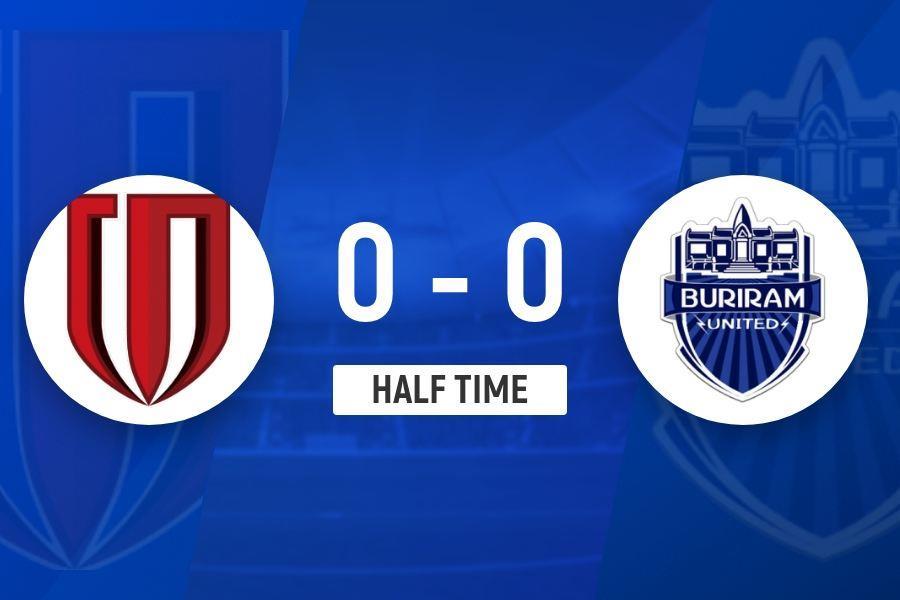 半场-武里南联进球被吹韦林顿·席尔瓦屡造险 蓉城暂0-0武里南联