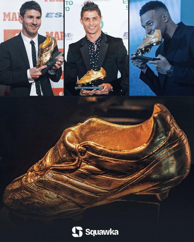 新世纪欧洲金靴:梅西6次、C罗4次 哈兰德、凯恩、姆巴佩包揽近3届