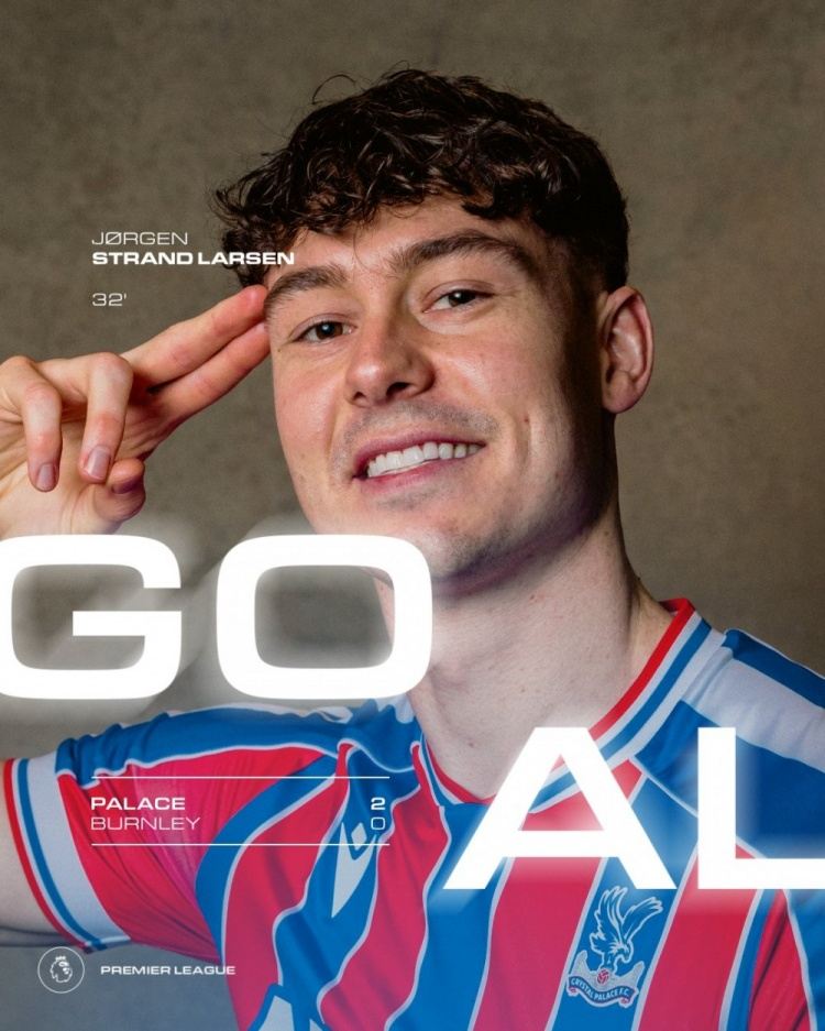 双响！拉尔森在水晶宫2场123分钟进2球，此前在狼队1405分钟仅1球