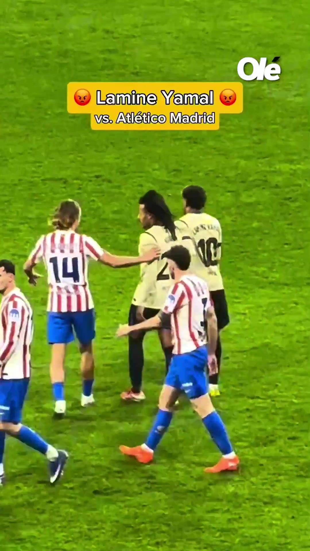 亚马尔对莫利纳出言不逊！奥莱报声援奥利纳：我是世界冠军，你呢