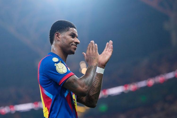 每体：拉什福德因为膝盖不适，基本无缘出战赫罗纳