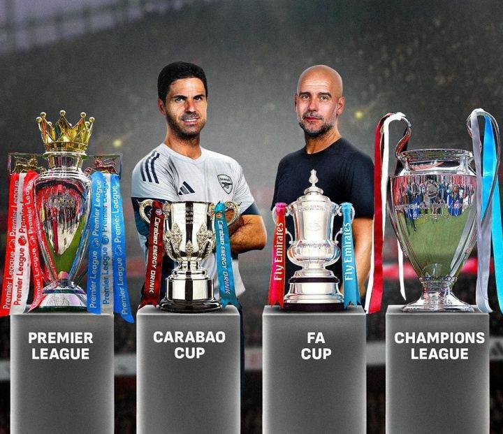 谁会是四冠王？阿森纳&曼城3月将四线齐头并进，英格兰历史首次！