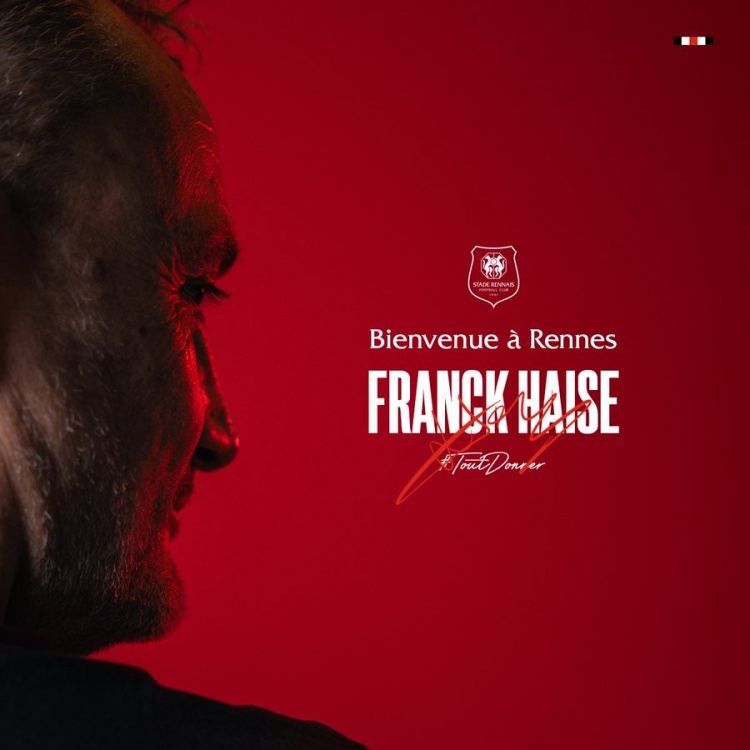 2023年法甲最佳教练，官方：54岁的海斯被任命为雷恩新帅