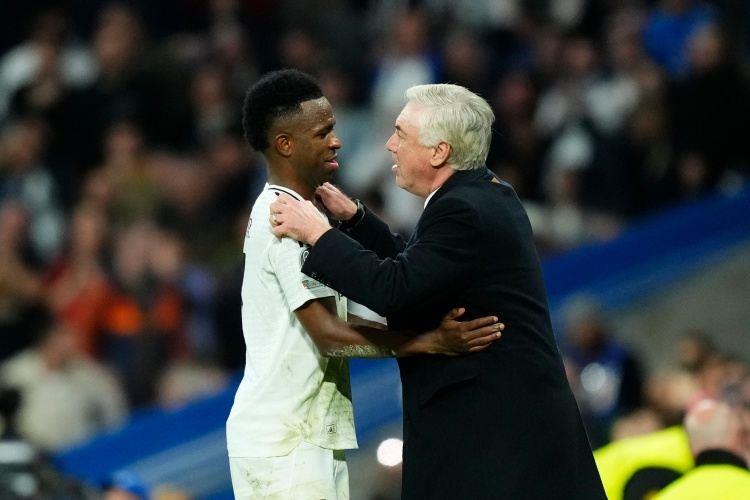 安切洛蒂：我想我将和巴西队续约四年 维尼修斯场上态度大有改观