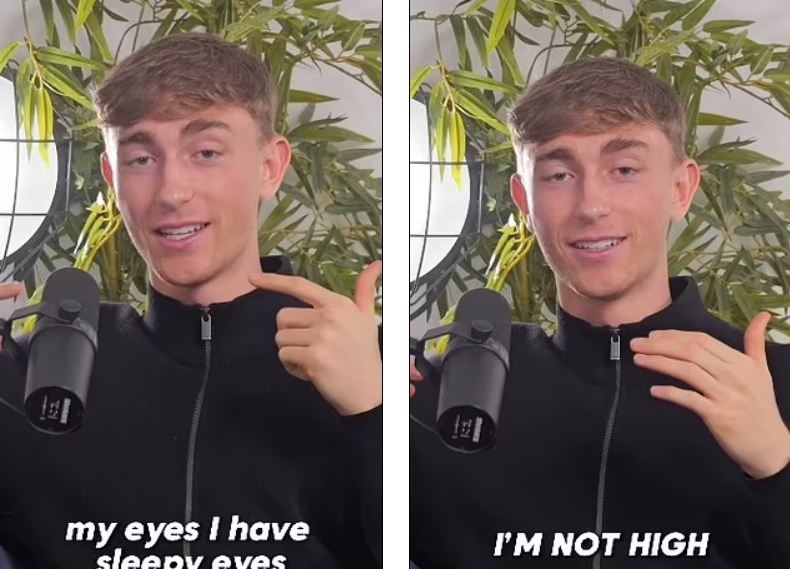 赫伊森曾解释自己的“瞌睡眼”：我没嗑药 这是天生的 遗传自我妈