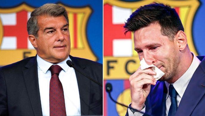 拉波尔塔：23年尝试签回梅西但他选择迈阿密，希望为他立一座雕像