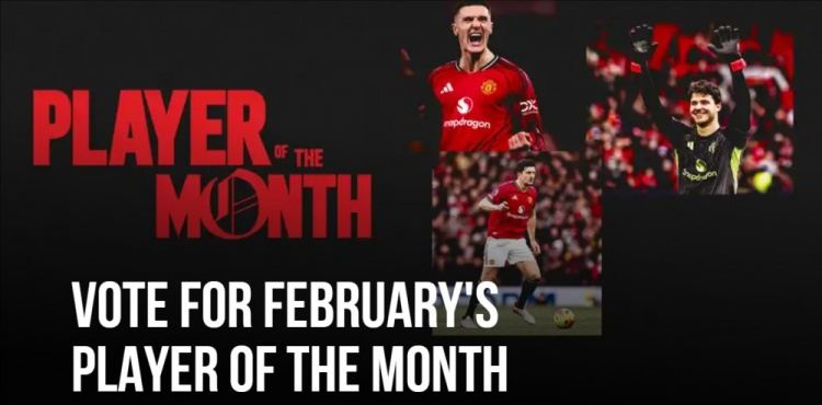 曼联2月最佳球员候选公布：拉门斯、马奎尔和舍什科