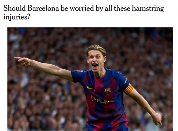 伤病如潮！TA：亚马尔等人对康复治疗不满，巴萨对伤病频发沮丧