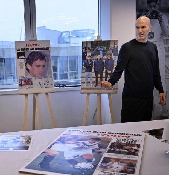 齐达内：塞纳和普罗斯特之间的竞争，就像梅西和C罗一样相互成就