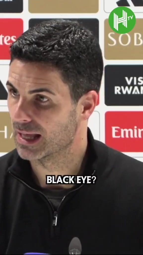 赛后被记者问黑眼圈明显！阿尔特塔拥抱记者，感谢关心