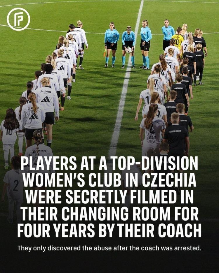ESPN：捷克一教练偷拍女性4年，球员工会要求将他终身禁赛