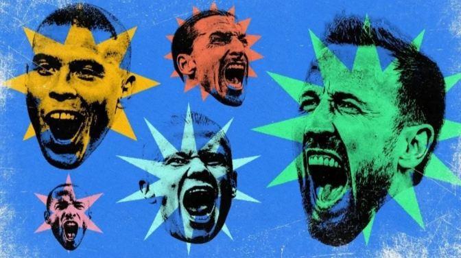 BBC评本世纪TOP10中锋：大罗、凯恩、哈兰德前三，伊布第8苏牙第9