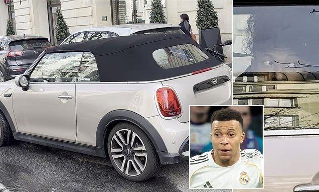 新手上路！姆巴佩驱车现身巴黎街头 年薪1280万镑座驾只价值3.5万