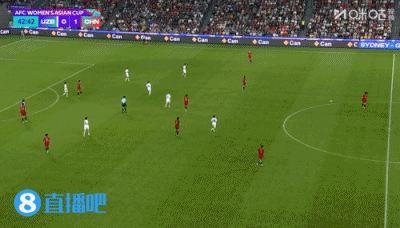 可惜！邵子钦半场尾声6分钟连续4脚打门，均未能改写比分