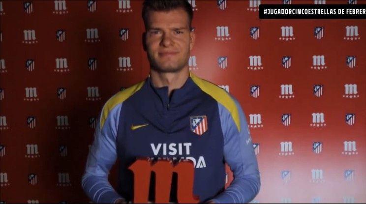 荣膺2月队内最佳！瑟尔洛特：感谢投票的人，加盟马竞就是为争冠