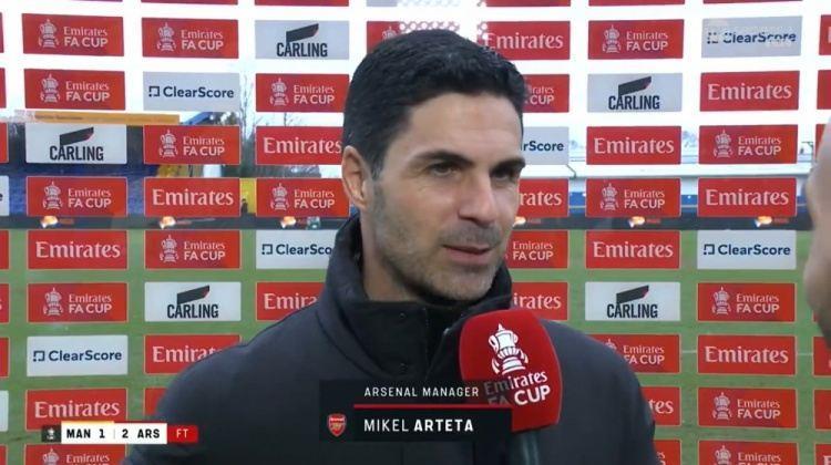 阿尔特塔：浪费机会有点多，但我们首发中有两名16岁的球员